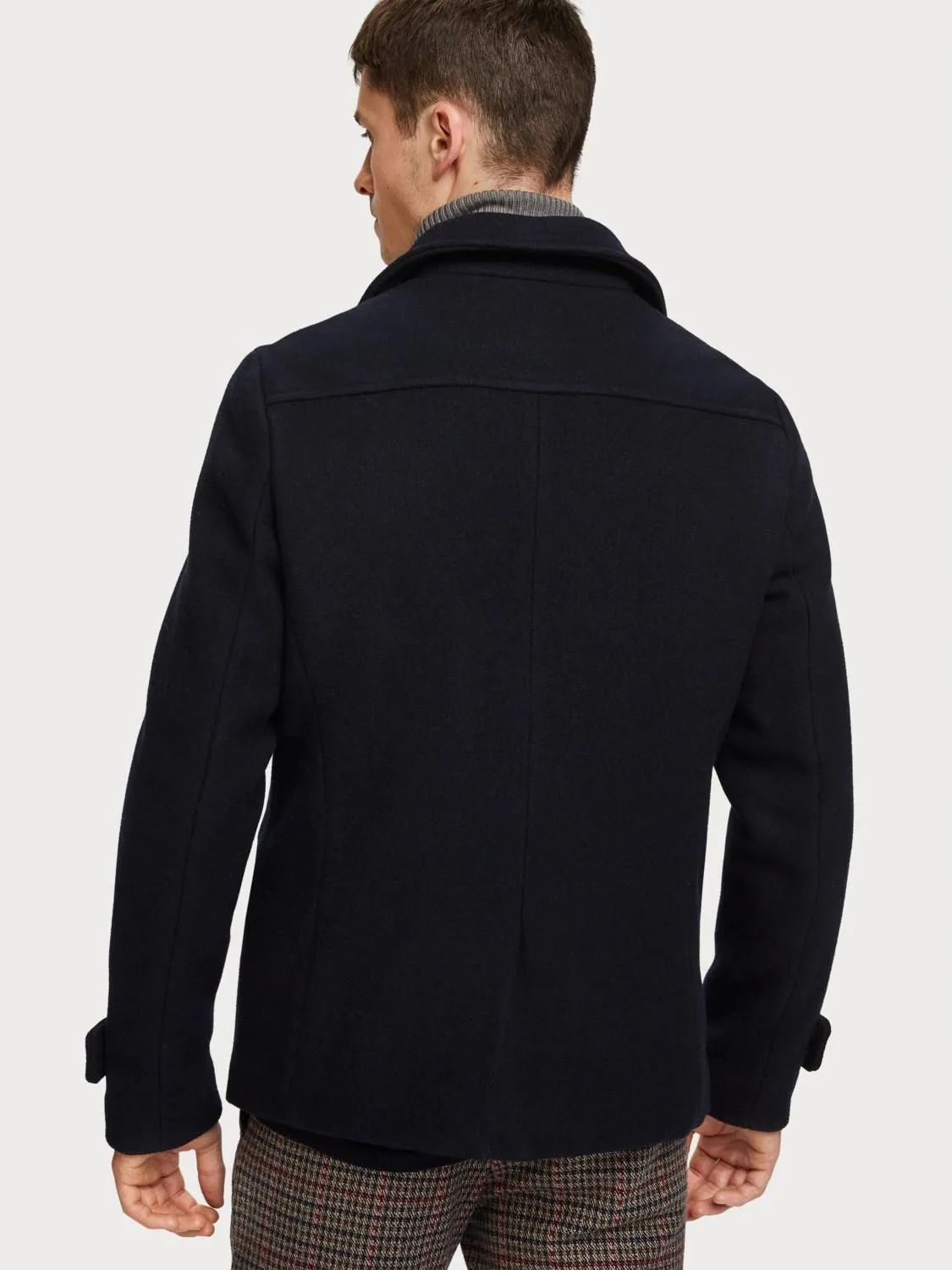 Classic Pea Coat (Midnight)