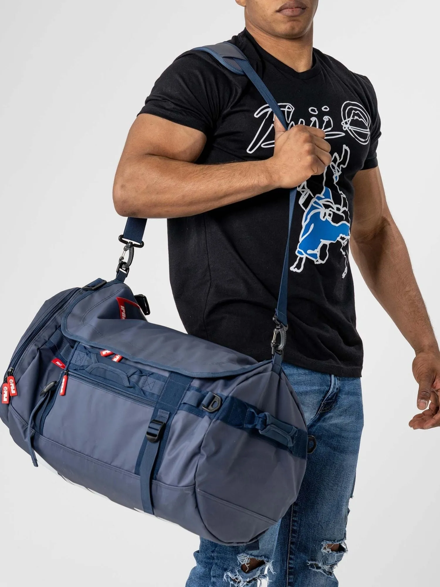 Comp Convertible Backpack Duffle Navy