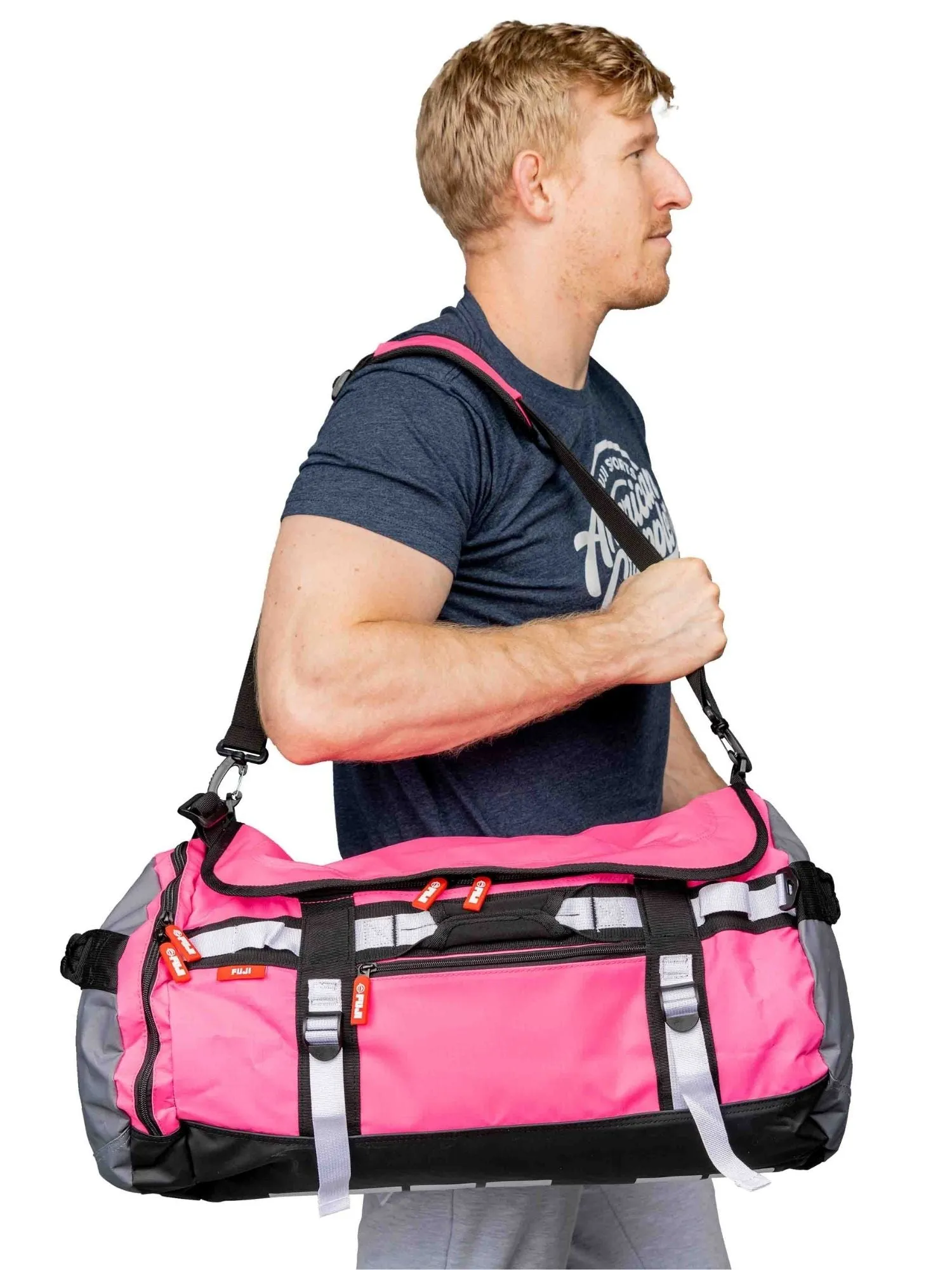 Comp Convertible Backpack Duffle Pink