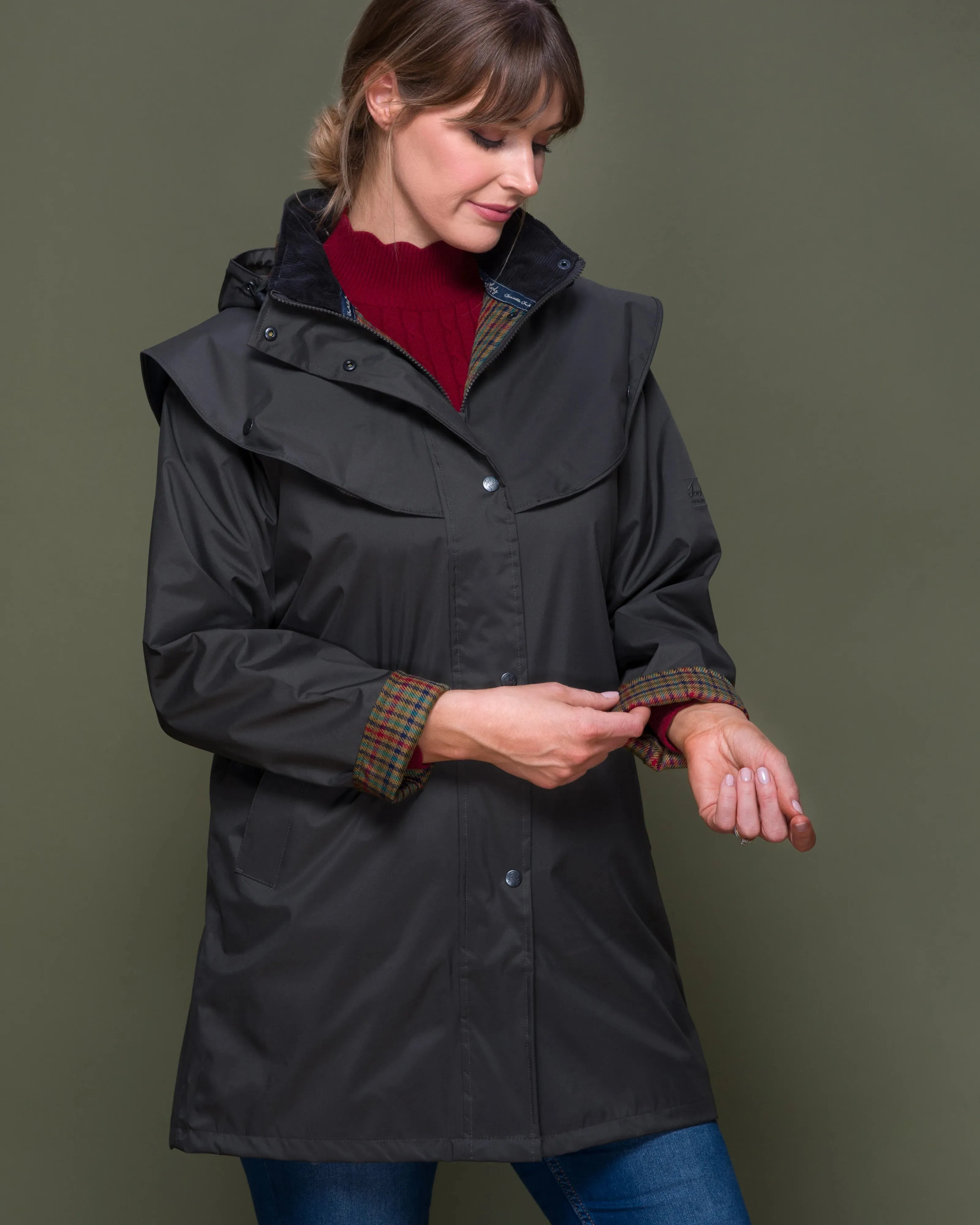 Cotswold Ladies Waterproof Coat - Olive