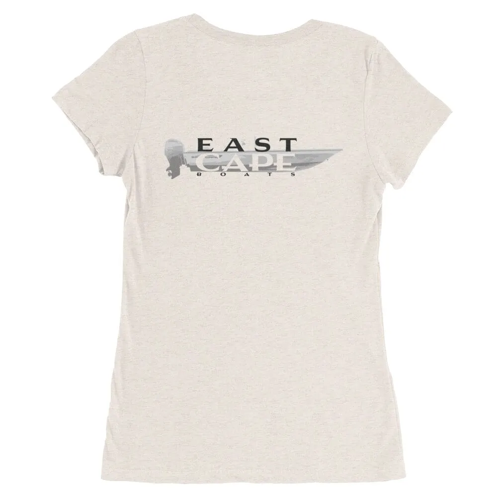 East Cape Bay Silouette Ladies Short Sleeve T-Shirt