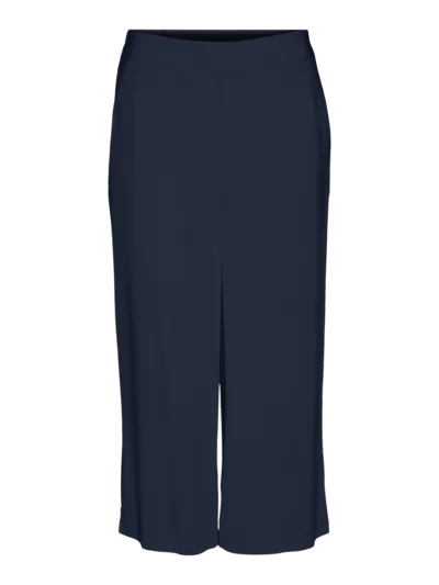 Easy Joy Navy Culotte Trousers