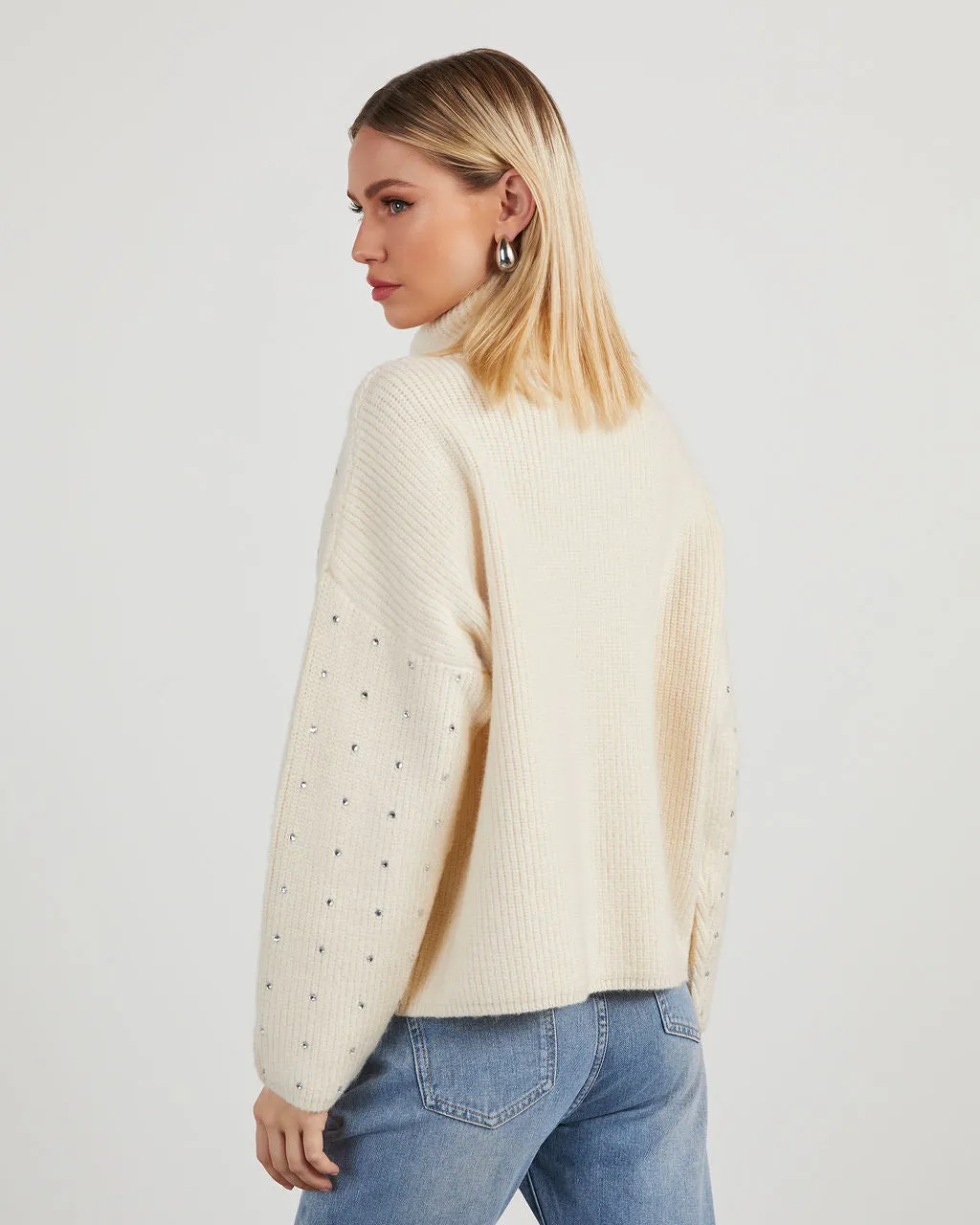 Ellery Embellished Turtleneck Sweater