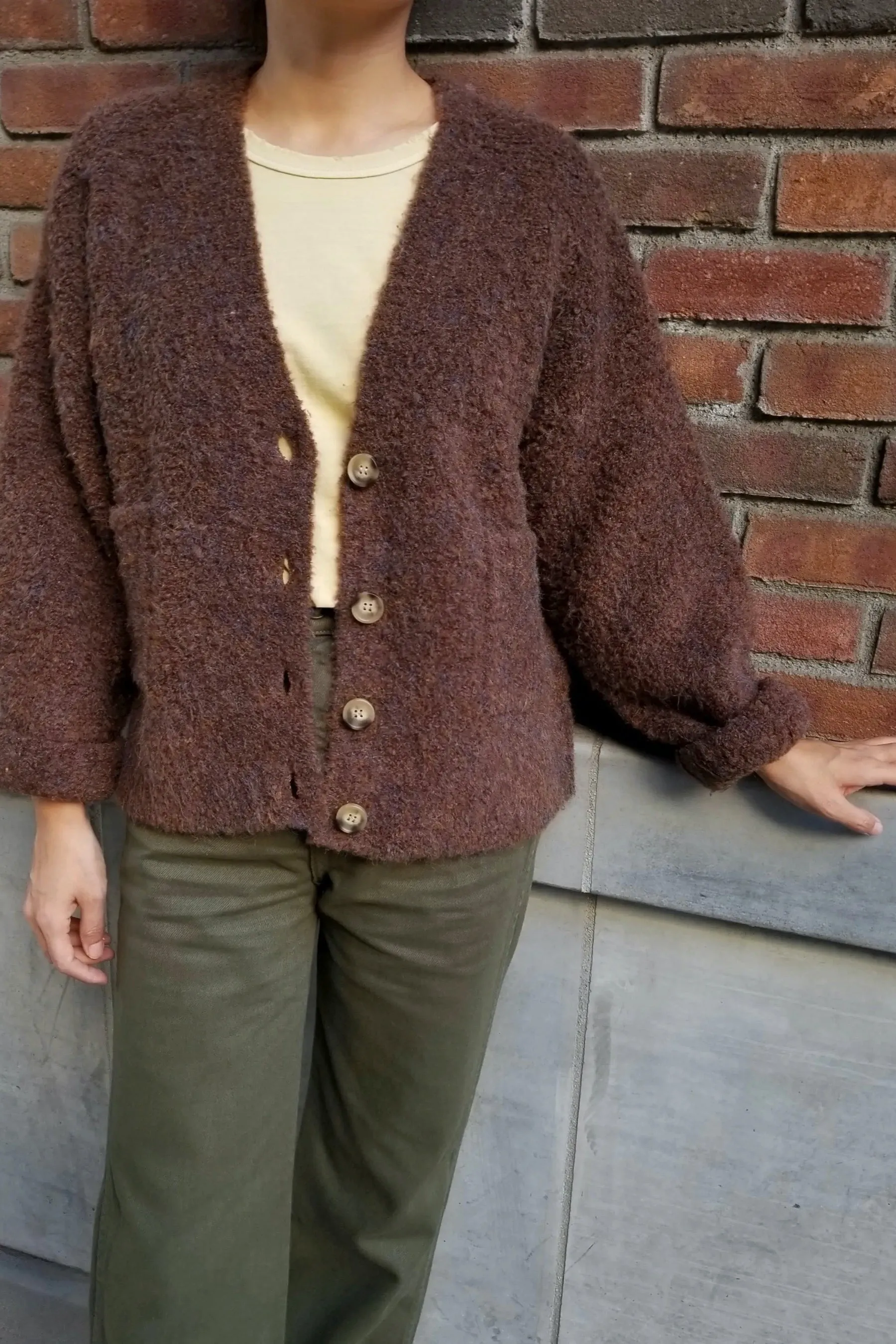 Espresso Chaud Cardigan