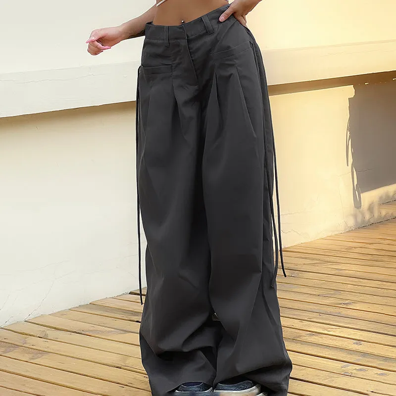 Fashionkova Jessa Wide Leg Baggy Pants