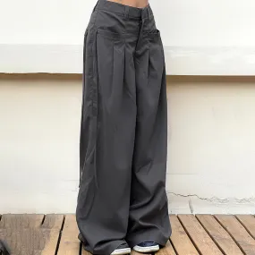 Fashionkova Jessa Wide Leg Baggy Pants