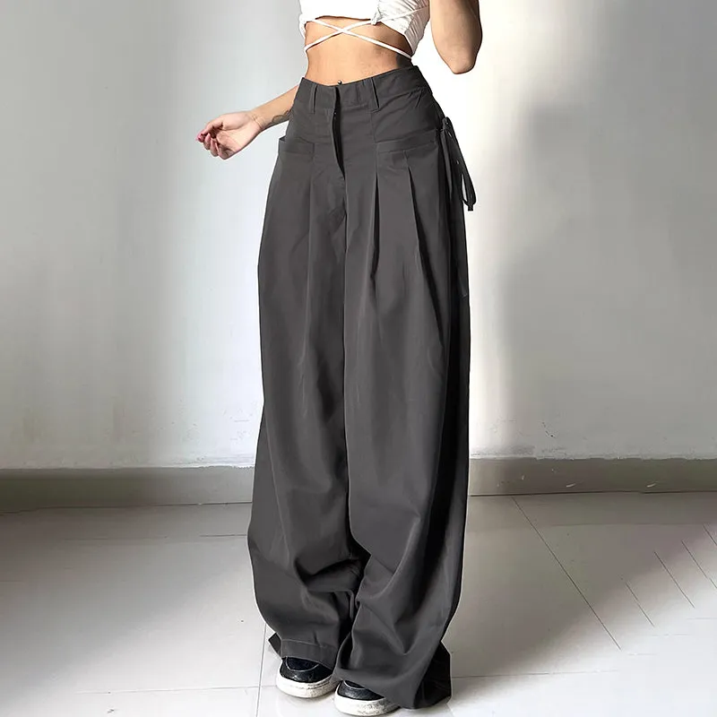 Fashionkova Jessa Wide Leg Baggy Pants