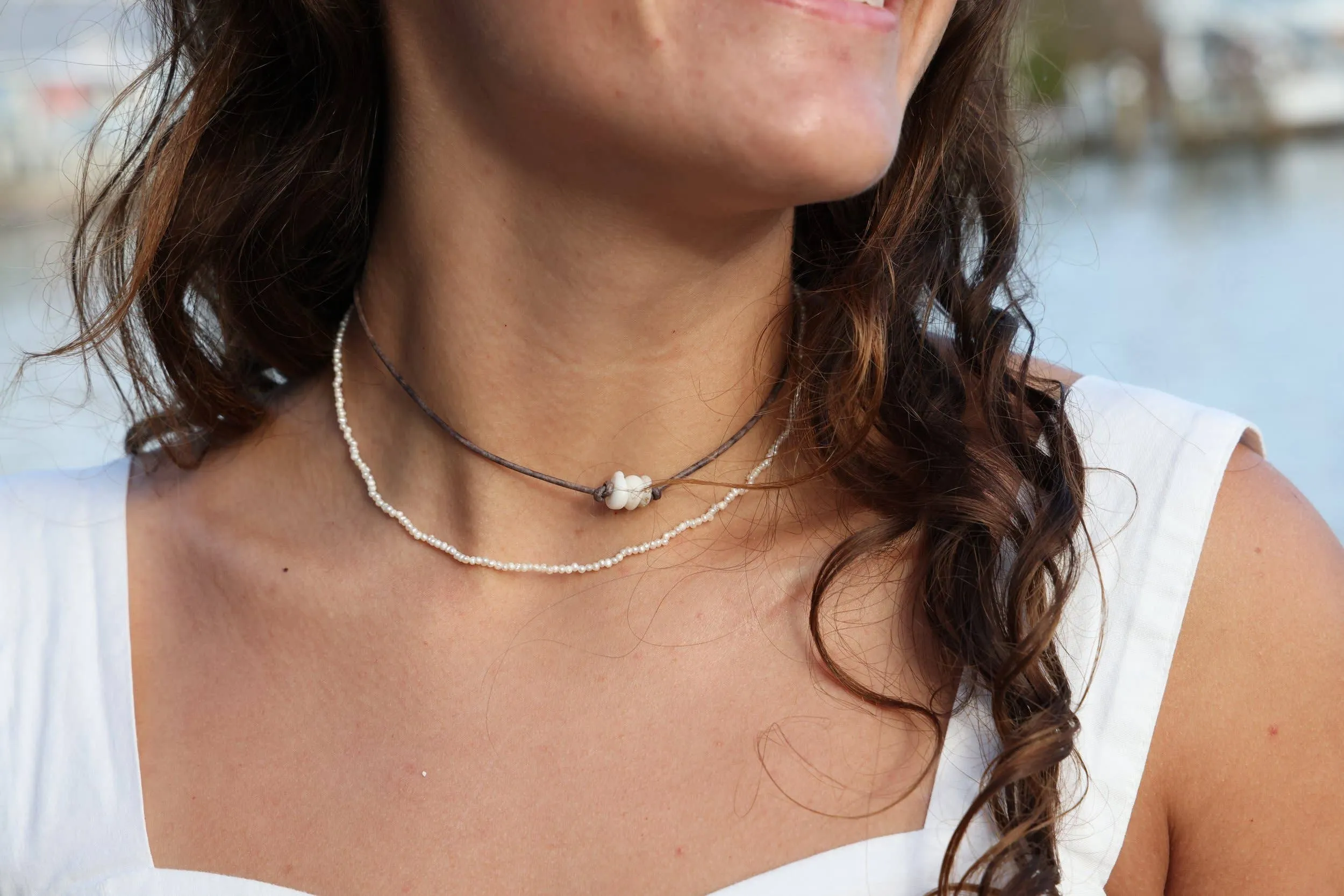 Freshwater Tiny Pearl Choker