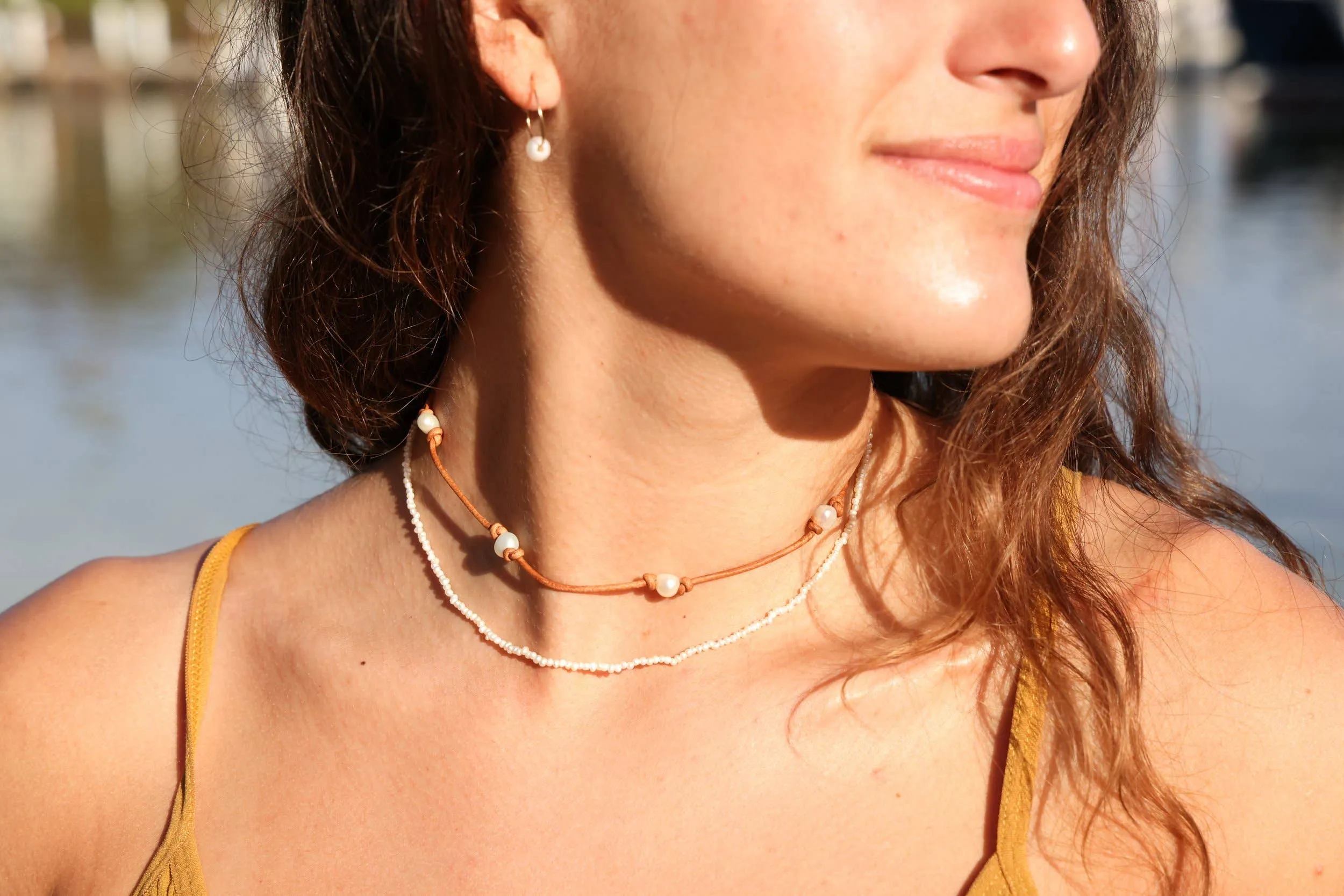 Freshwater Tiny Pearl Choker