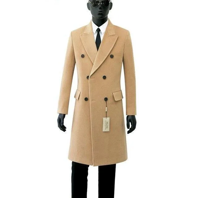 Gentleman Double Breast Wool Coat