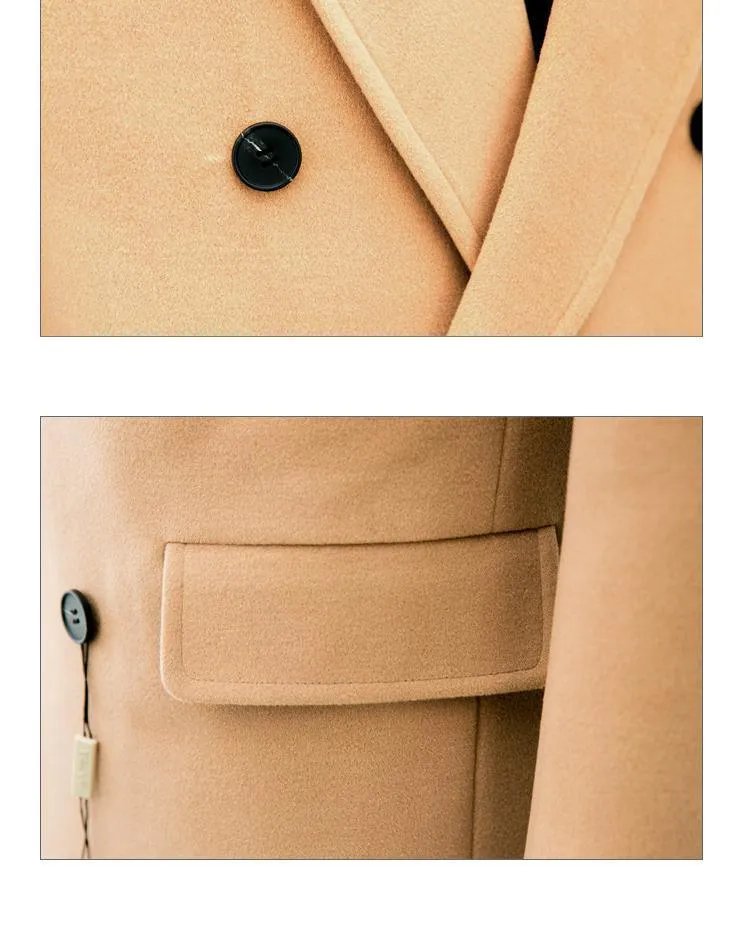 Gentleman Double Breast Wool Coat