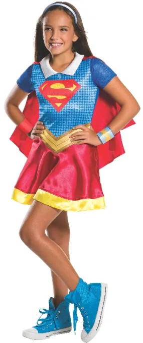 Girls Costume - Supergirl DC Super Hero Girl Classic