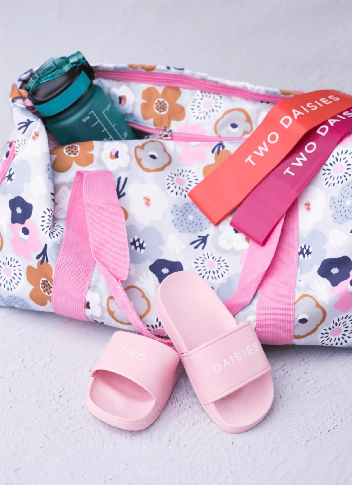 Girls Duffle Sports Bag - Classic Floral