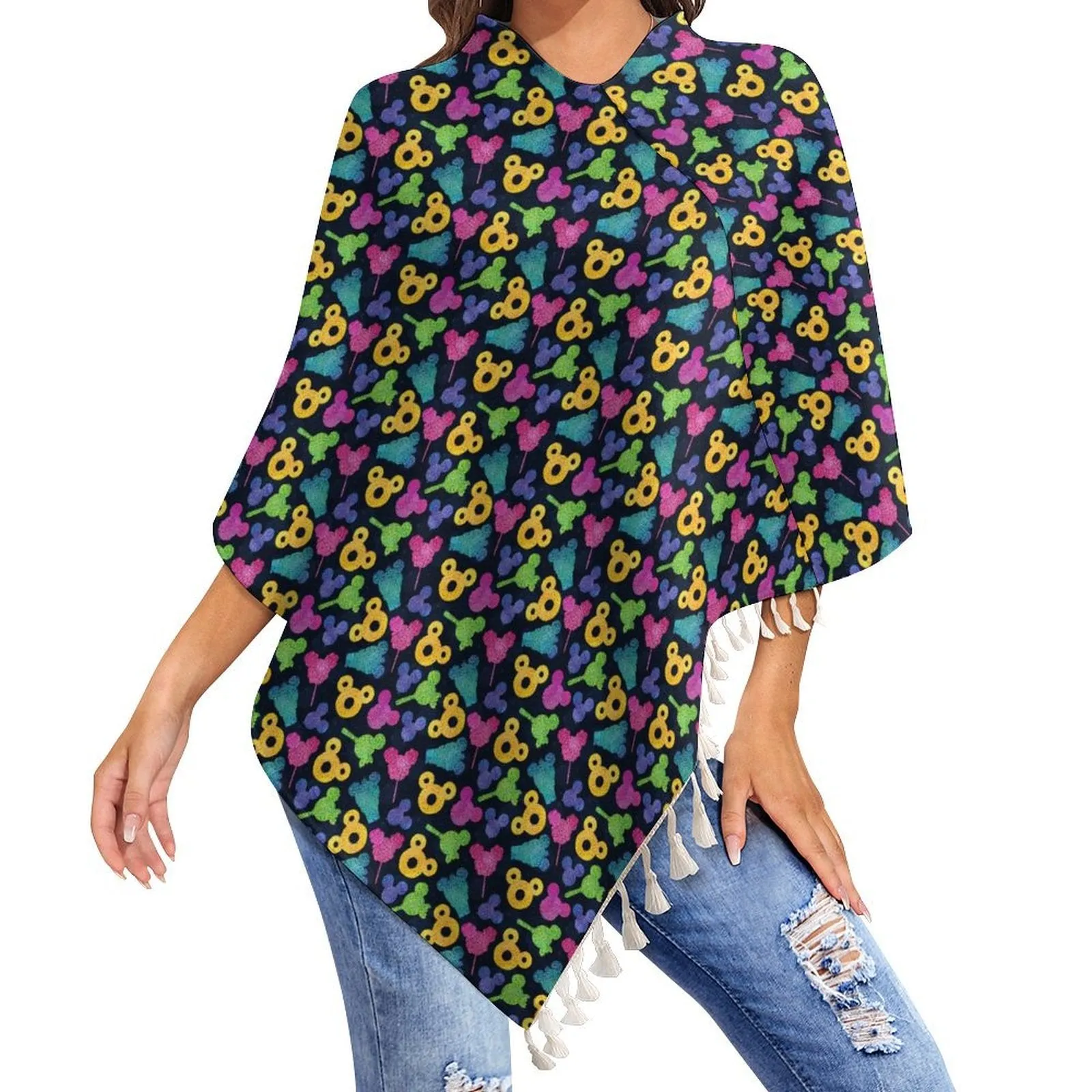 Glitter Park Snacks Tassel Cape