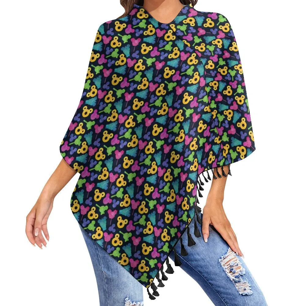 Glitter Park Snacks Tassel Cape