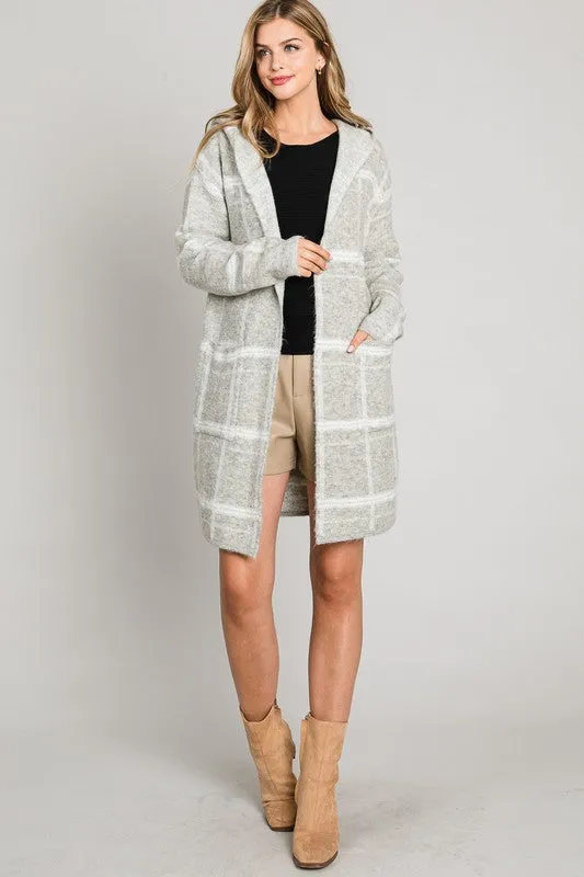 Harper Hooded Cardigan