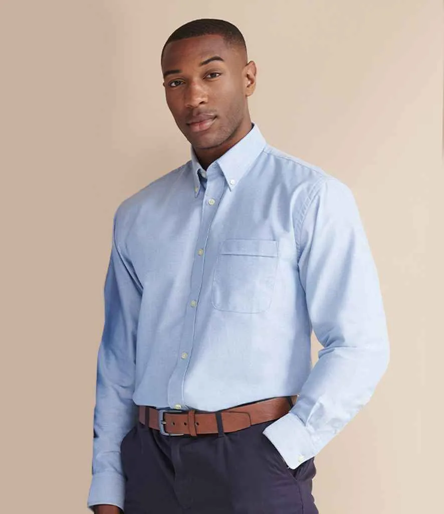 Henbury Long Sleeve Classic Oxford Shirt