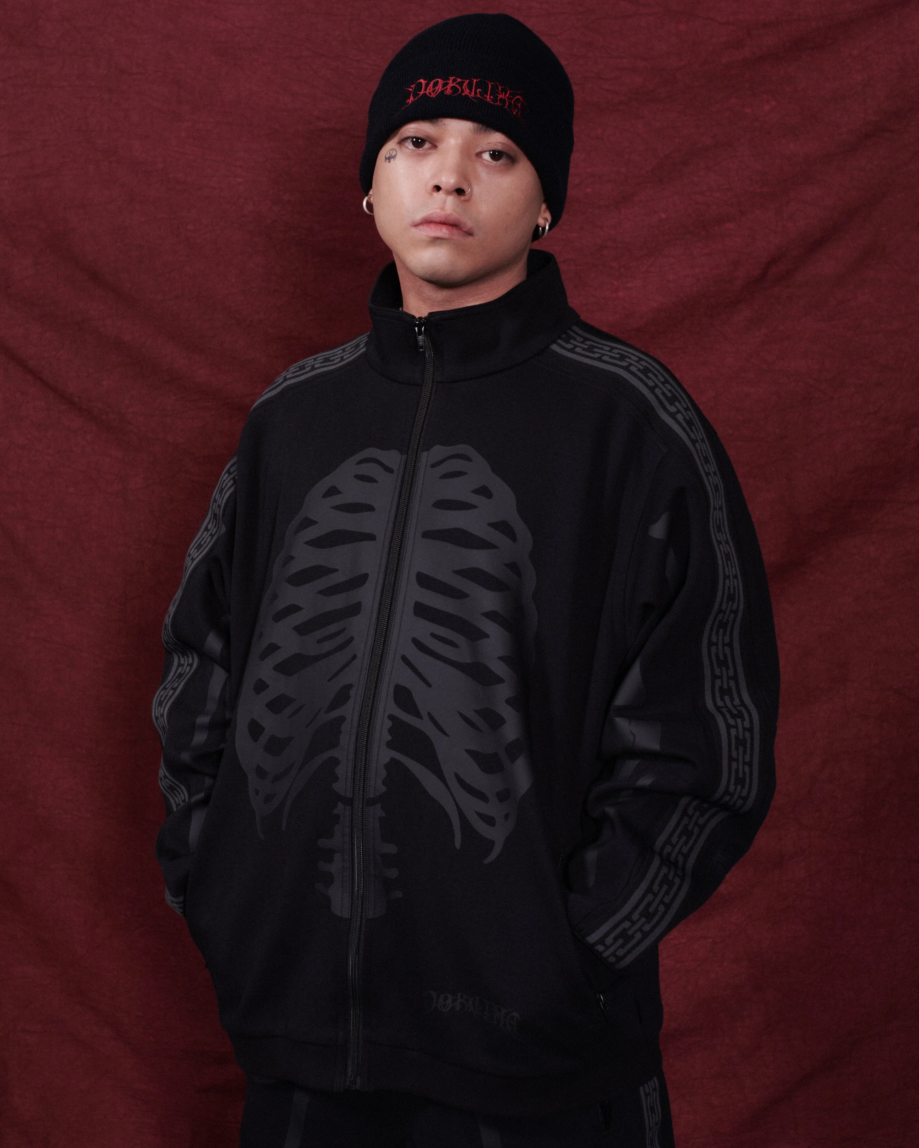 Hideyoshi x genzai Bone Track Jacket