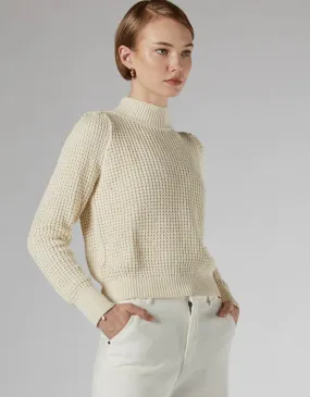 Hildy Ivory Cotton Sweater