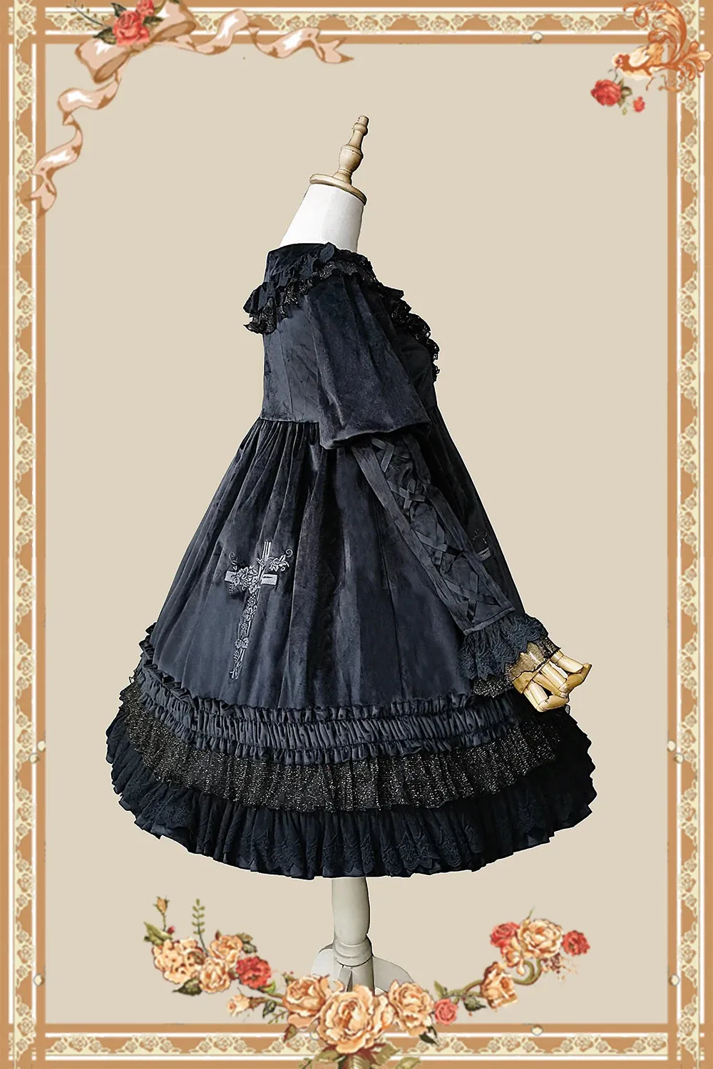 Holy Fruit ~ Classic Long Sleeve Lolita Dress by Infanta