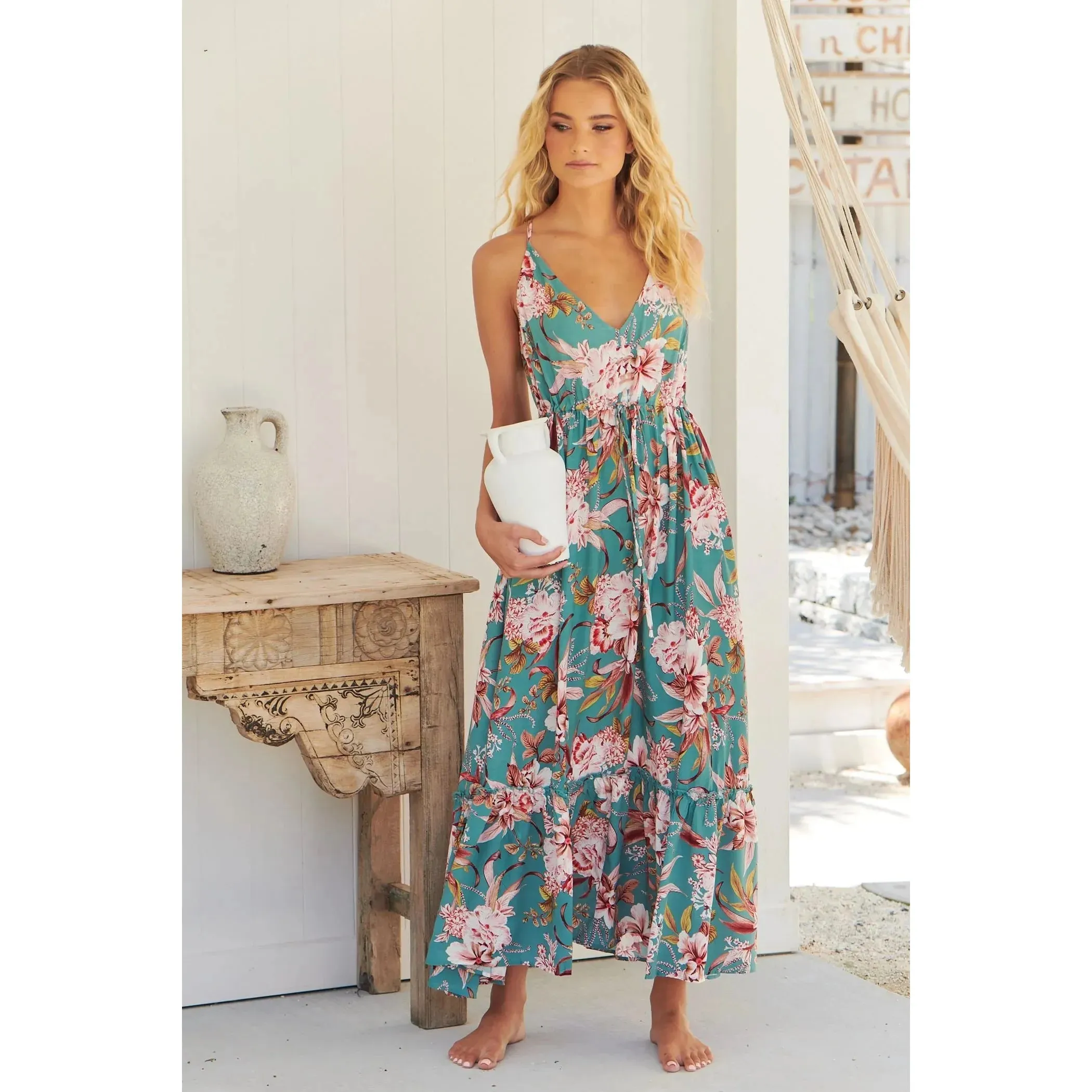 JAASE Malini Print Reef Maxi Dress