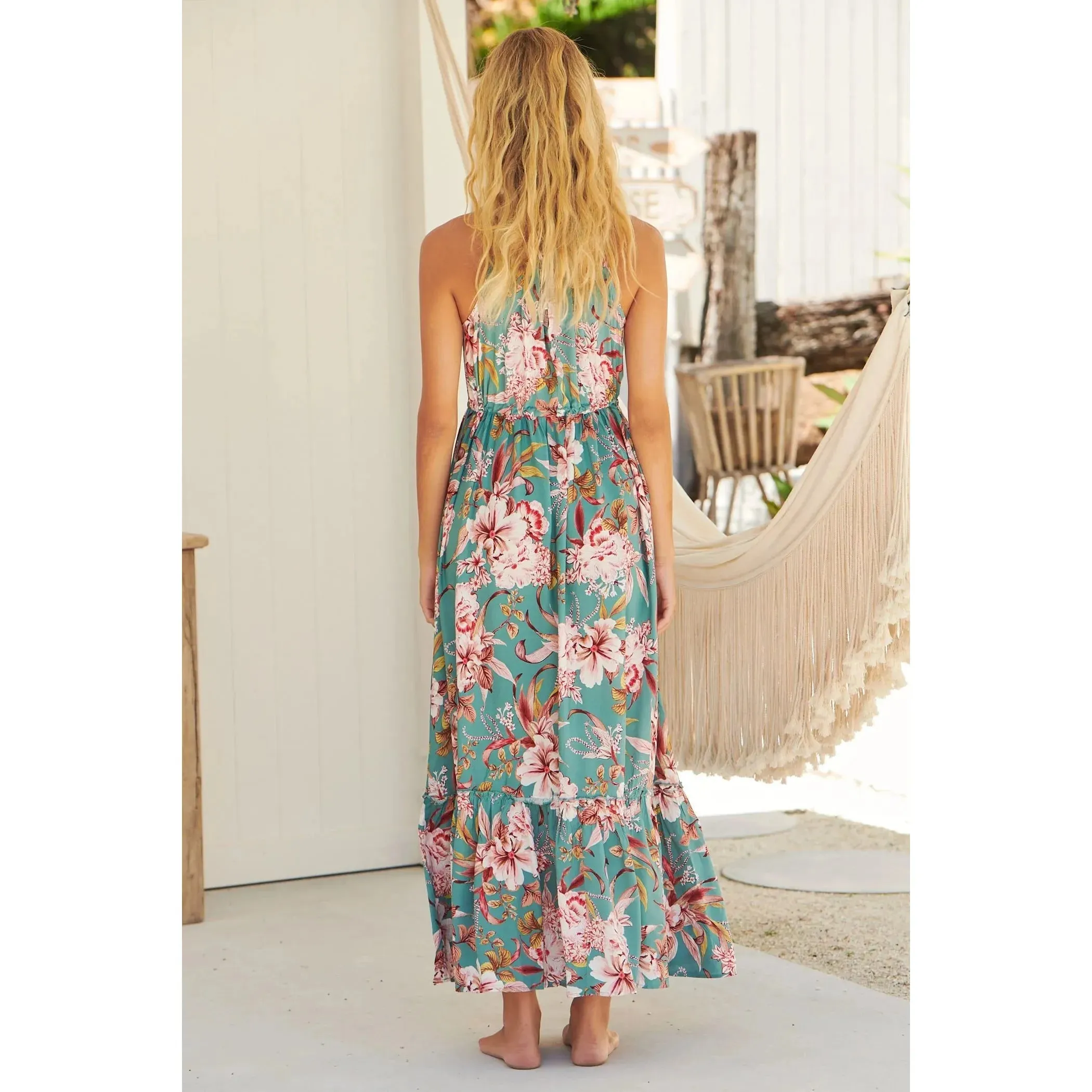 JAASE Malini Print Reef Maxi Dress