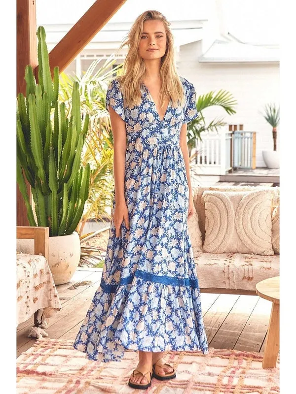 JAASE Whitehaven Print Tabitha Maxi Dress