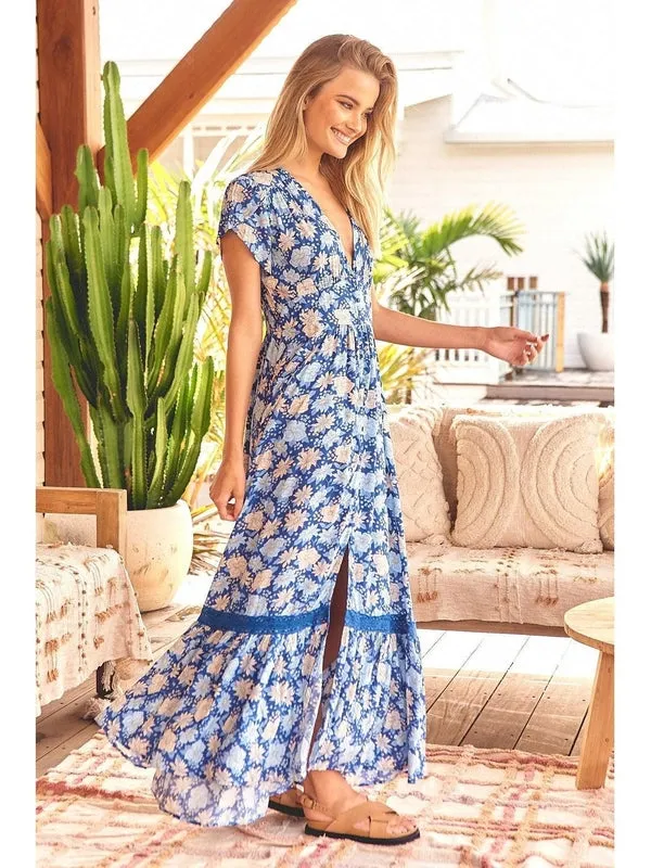 JAASE Whitehaven Print Tabitha Maxi Dress