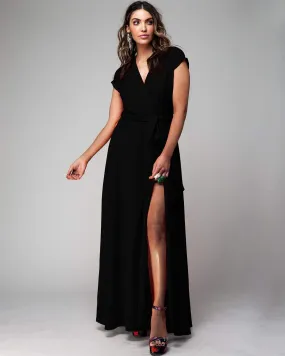 Jasmine Maxi Dress - Black