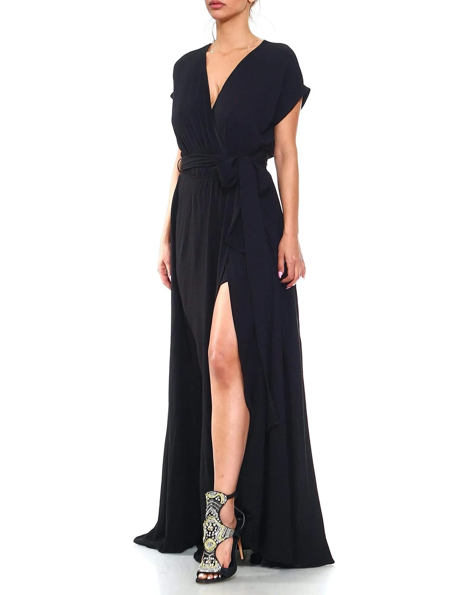 Jasmine Maxi Dress - Black