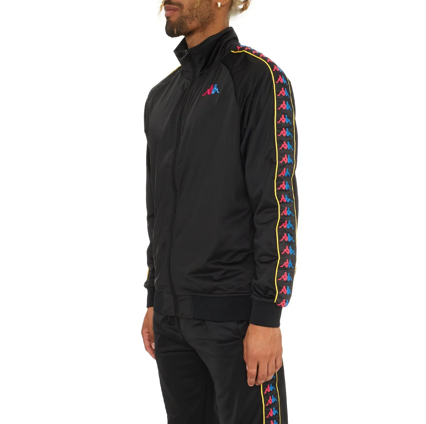 Kappa 222 BANDA CARAMBIE TRACKSUIT Men’s - BLACK- FUCHSIA- BLUE - YELLOW DK