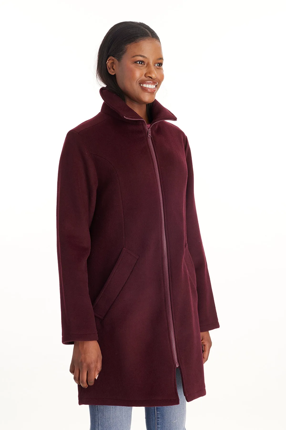 Khloe 3 in 1 Wool Maternity Coat Semi-Fitted