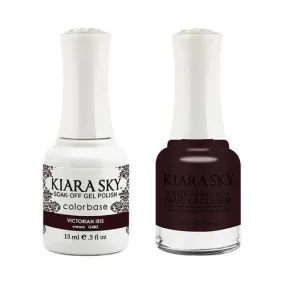 Kiara Sky Classic Gel & Polish Duo - #483 Victorian Iris