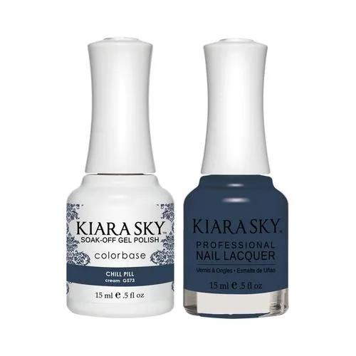 Kiara Sky Classic Gel & Polish Duo - #573 Chill Pill