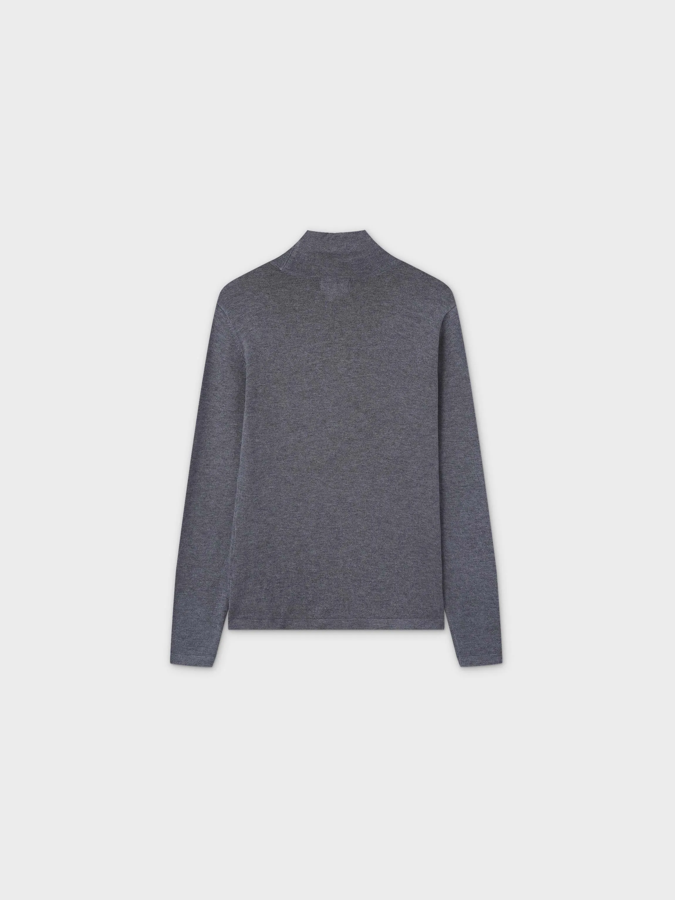 Knit Turtleneck-Grey