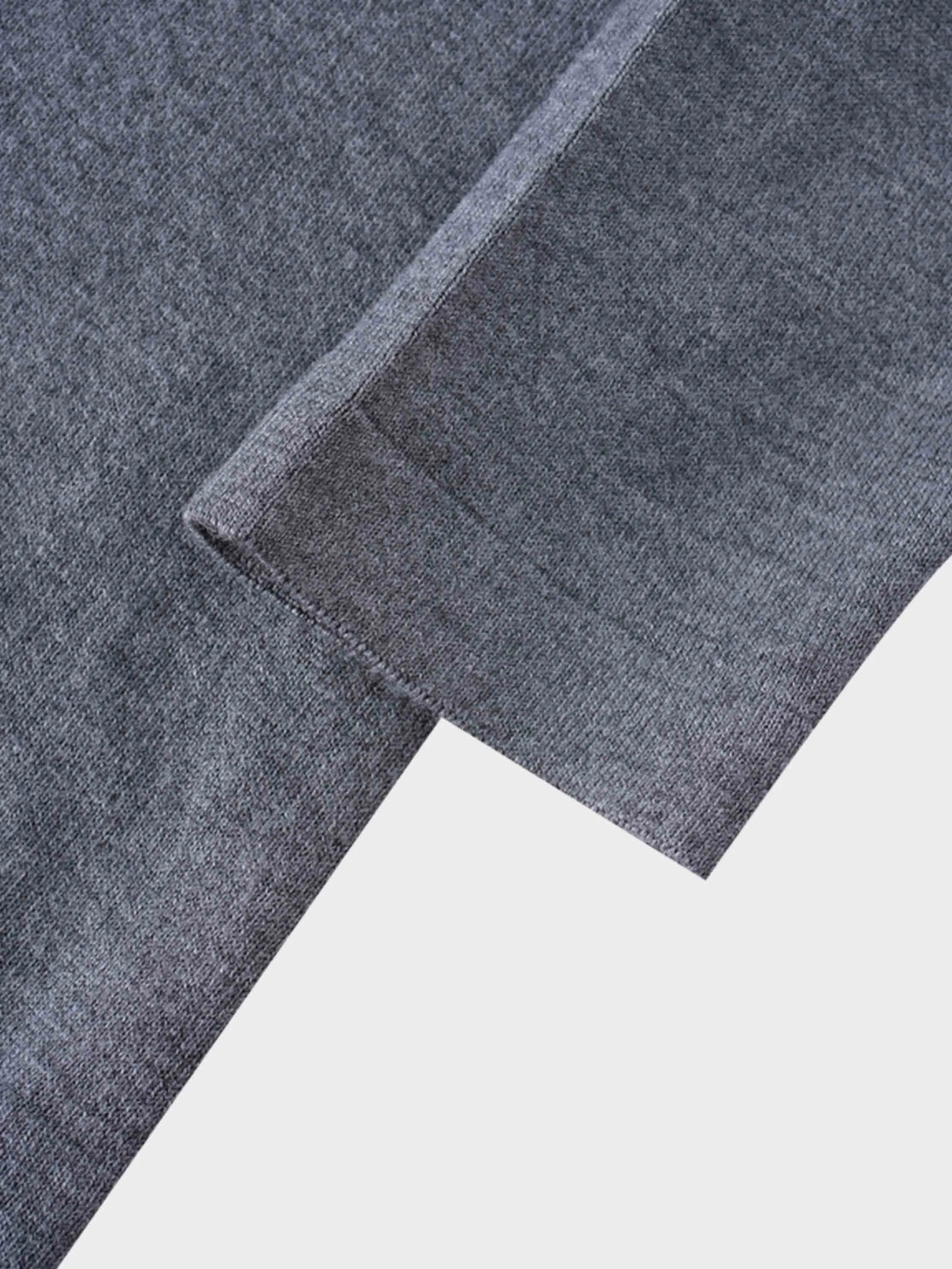 Knit Turtleneck-Grey