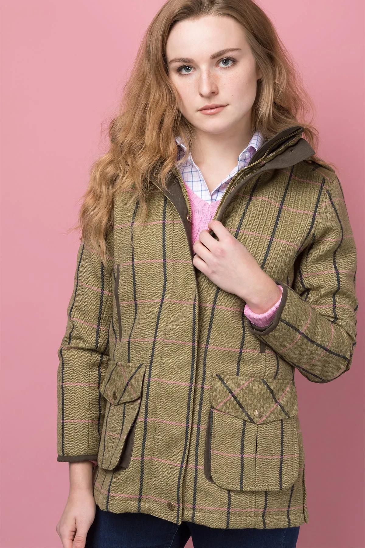 Ladies Tweed Coat - Helmsley