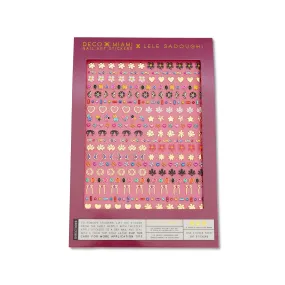 LELE X DECO BEAUTY CLASSIC JEWELED NAIL ART STICKERS