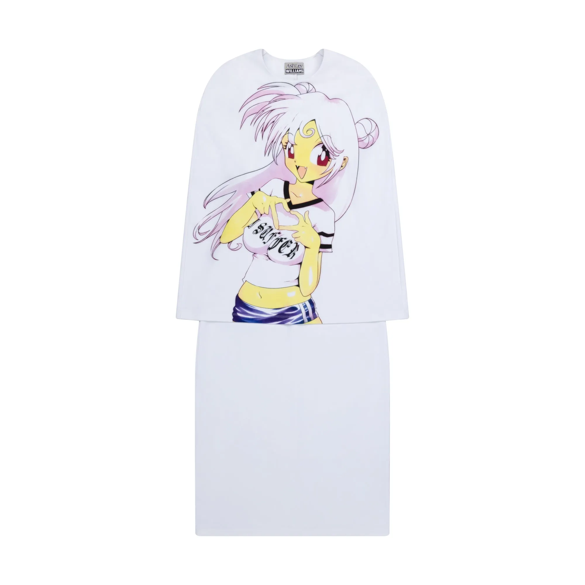 MANGA CAPE DRESS