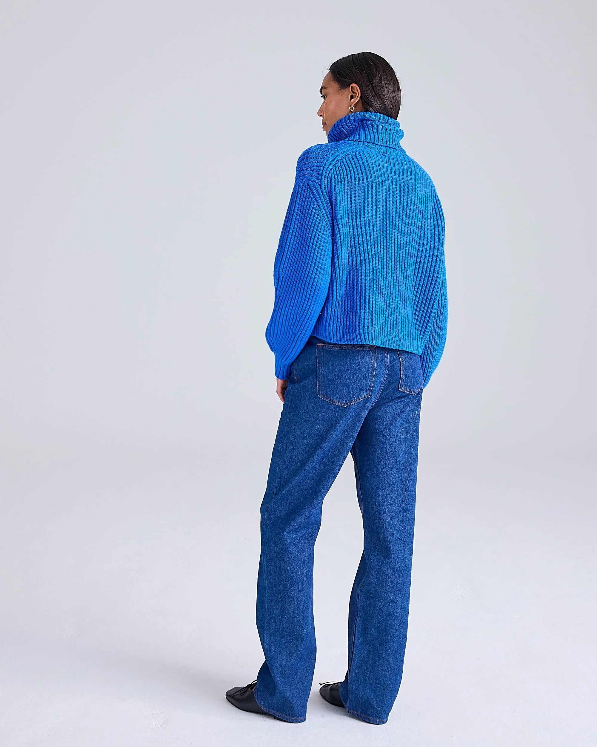 Mari Italian Merino Roll Neck by Cape Cove