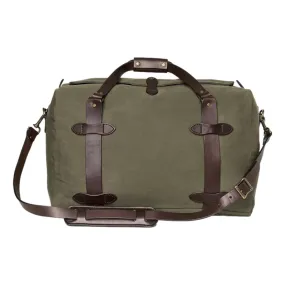 Medium Rugged Twill Duffle Bag Otter Green