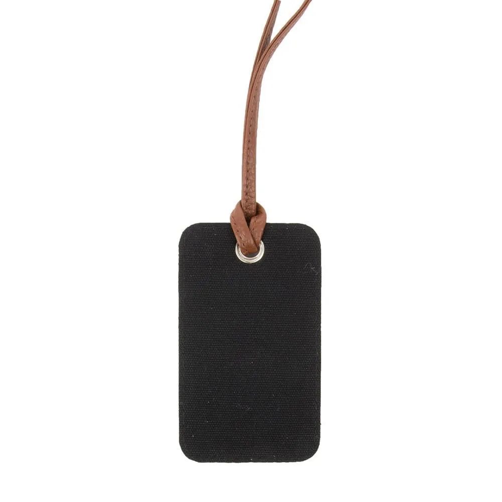 Mens Canvas Luggage Tag