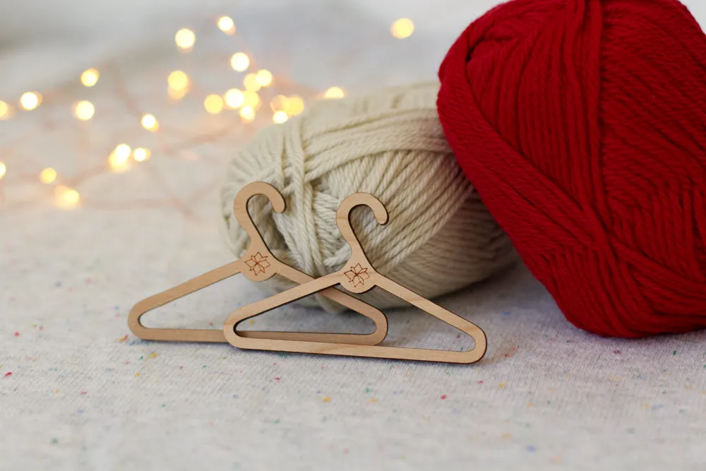 Mini Jumper (Sweater) Ornaments | Complete Knitting Kit