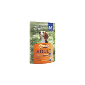 Montego Classic adult dog wet food beef and gravy 85g