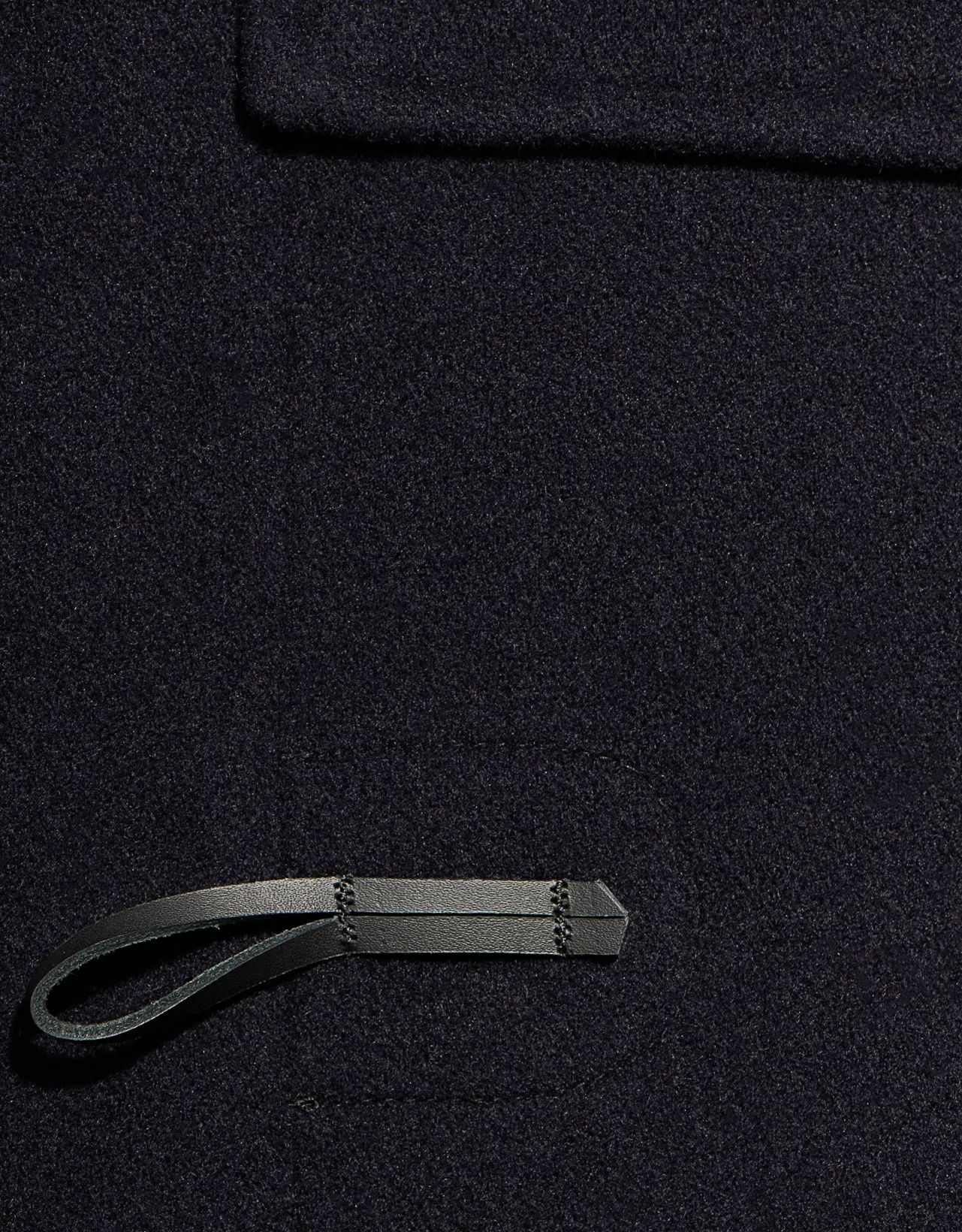 MORRIS DUFFLE COAT - NAVY