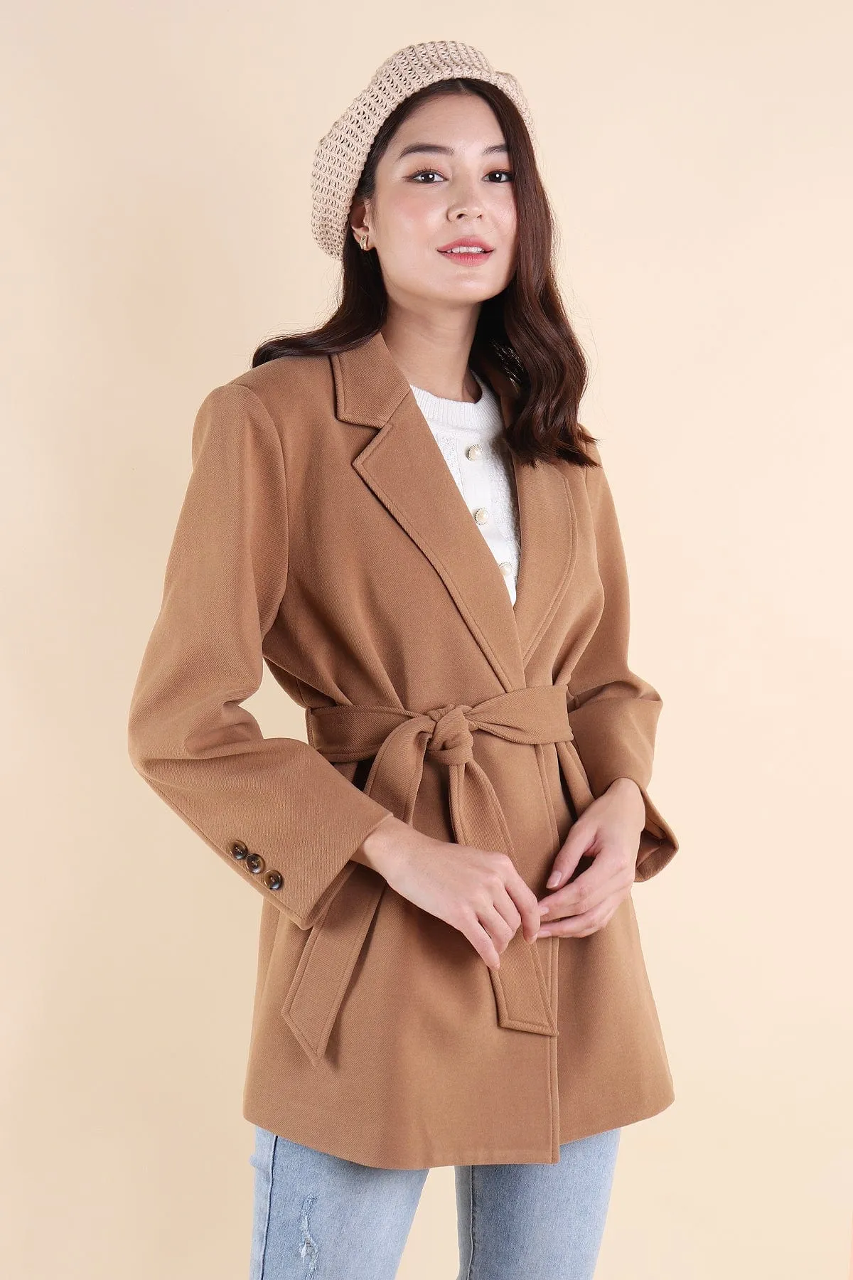 NARNIA WINTER COAT IN KHAKI