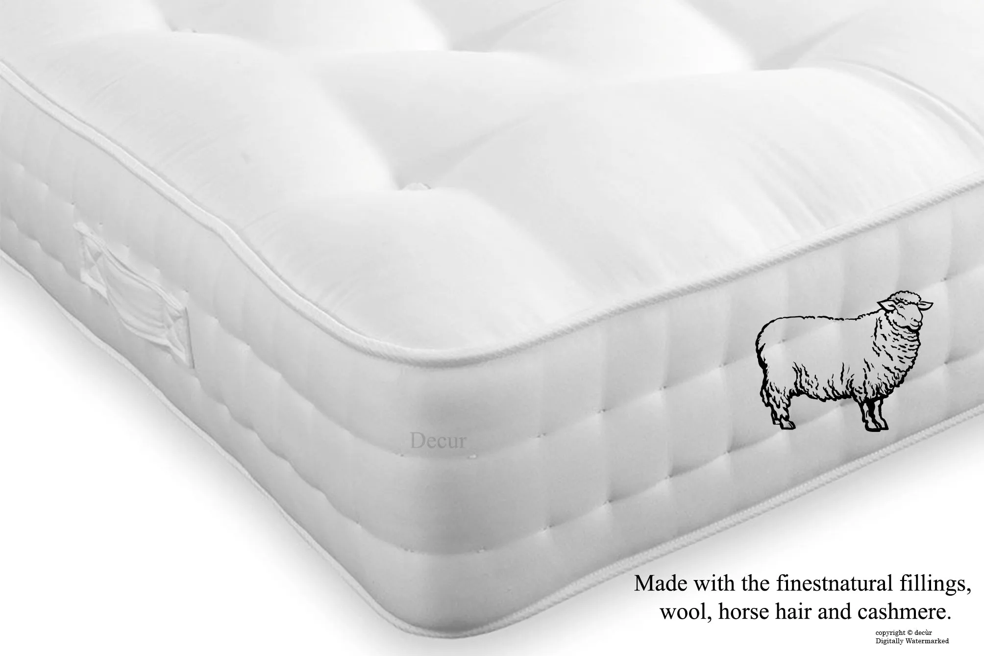 Natural Pocket Spring Mattress - 1500