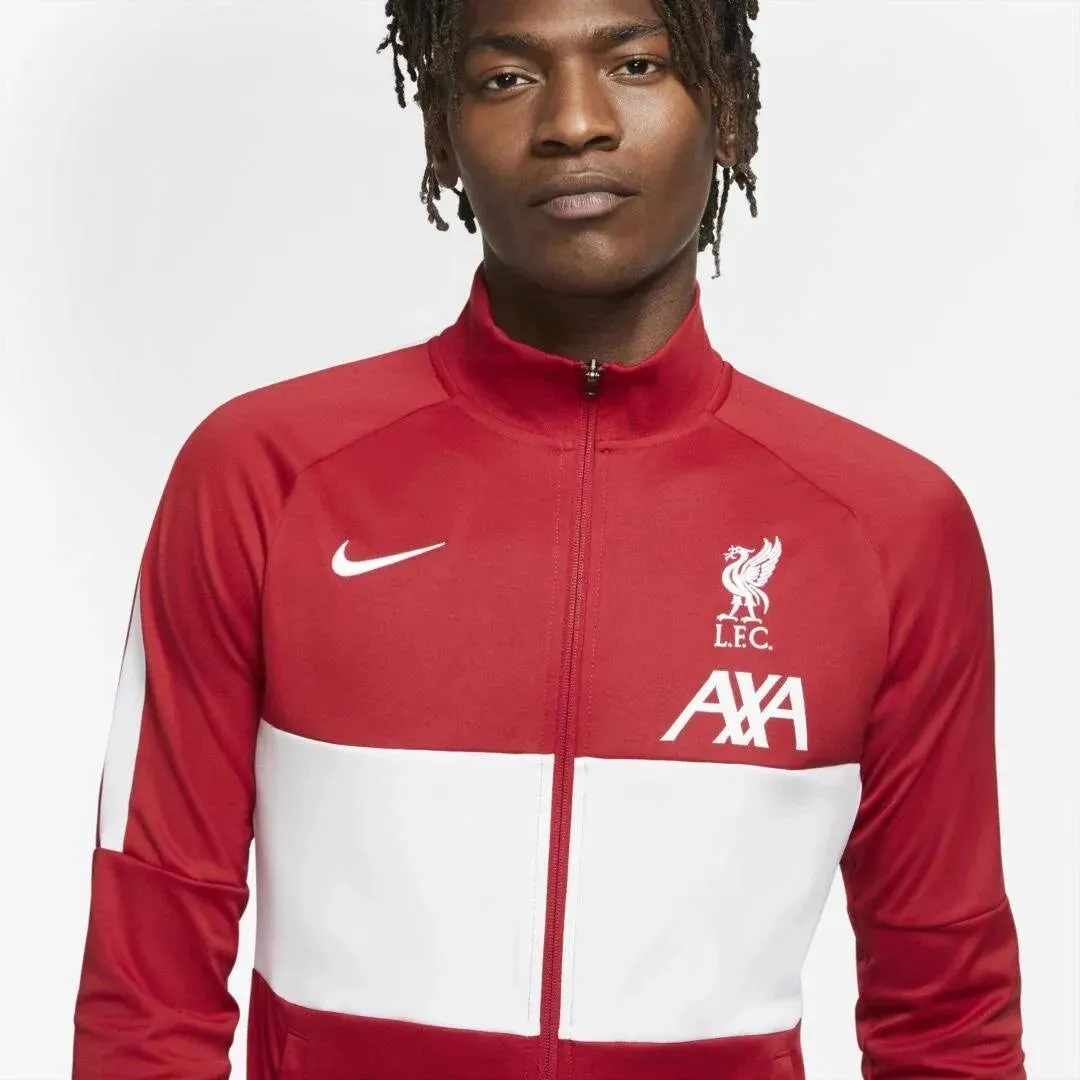 Nike 2020-21 Liverpool I96 Anthem Track Jacket - Red-White