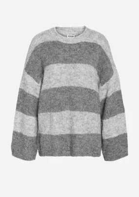 NM Sutton LS Oneck Oversize Knit