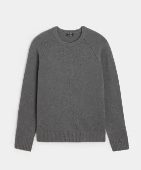 Nomad Cashmere Crewneck in Charcoal